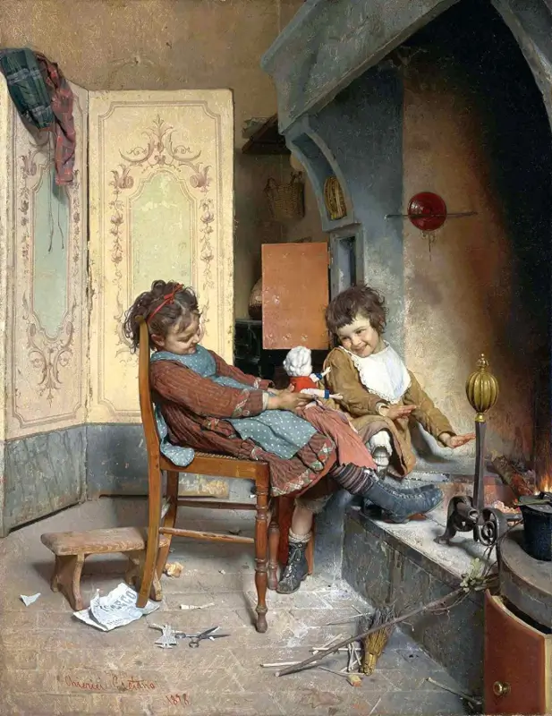 Joys of Childhood - Gaetano Chierici