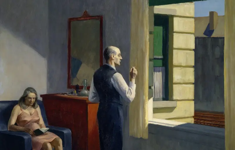 Hotel By A Railroad - Edward Hopper 