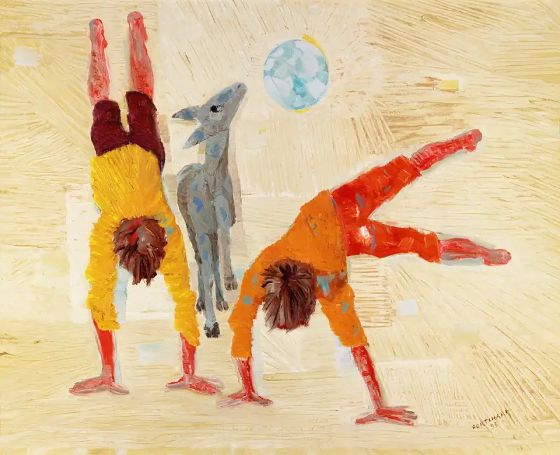 Boys Playing - Candido Portinari (1955)