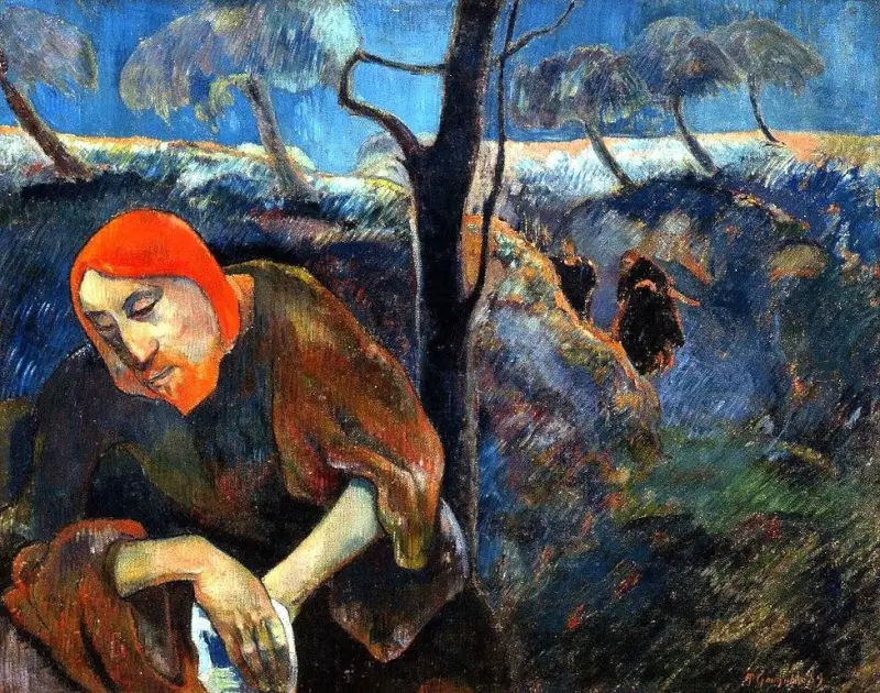 The Agony in the Garden - Gauguin (1889)