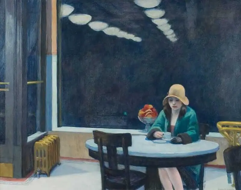 Edward Hopper, Automat, 1927.