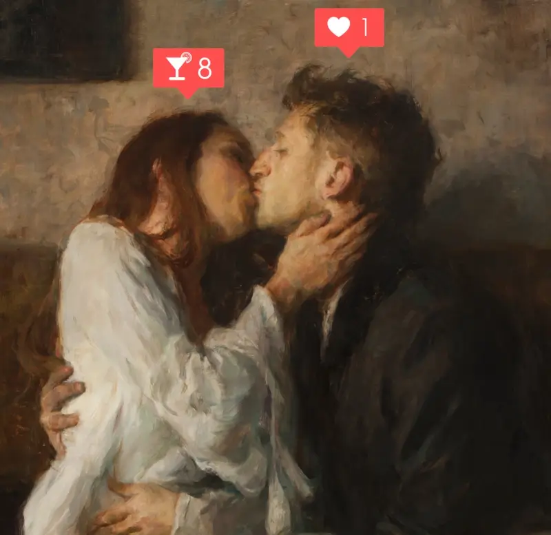 Kissed and Coffe - Ron Hicks illustrated by Mehmet Geren