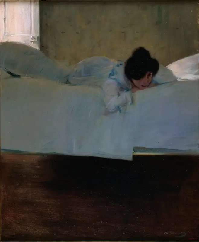 The Laziness - Ramon Casas 