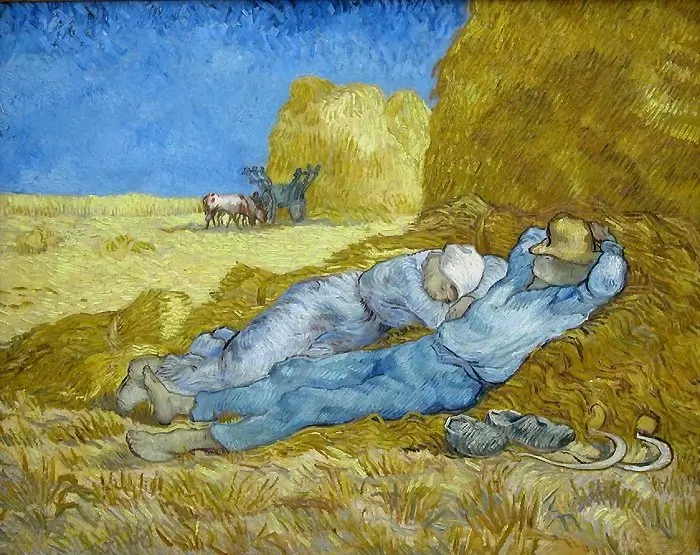 The Siesta - Vincent Van Gogh