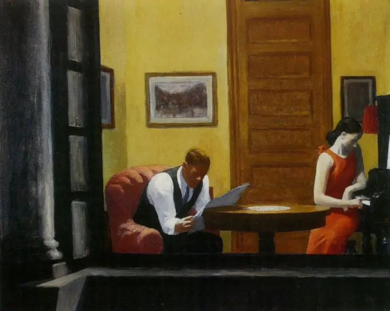 Room in New York - Edward Hopper