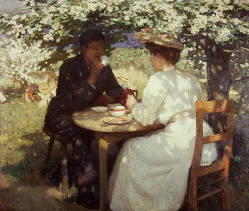 In the Spring - Harold Knight