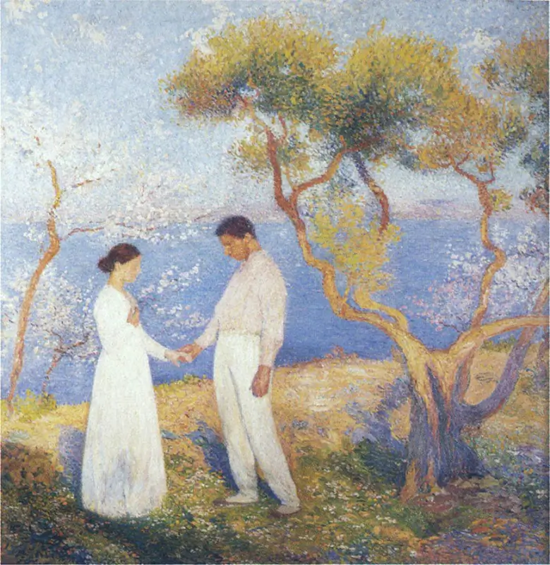 Paysage au Couple - Henri-Jean Guillaume Martin