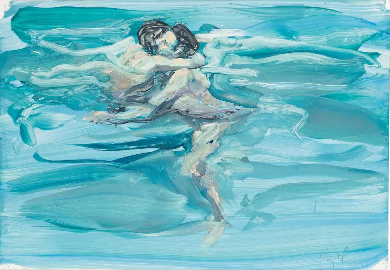 Swimming Lovers - Eric Fischl