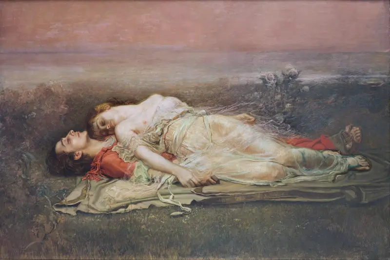 Tristan and Isolde - Rogelio De Egusquiza