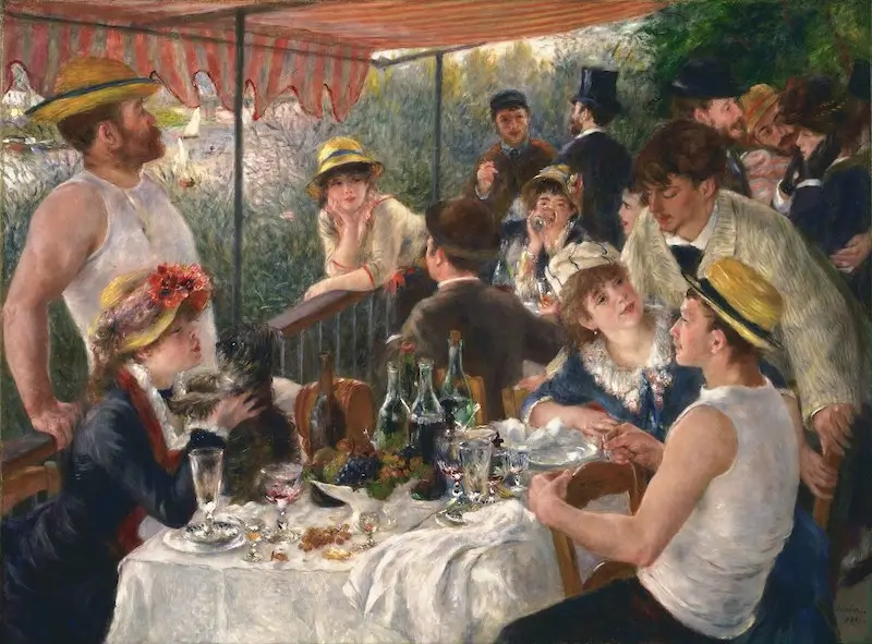 Luncheon of the Boating Party - Pierre Auguste Renoir