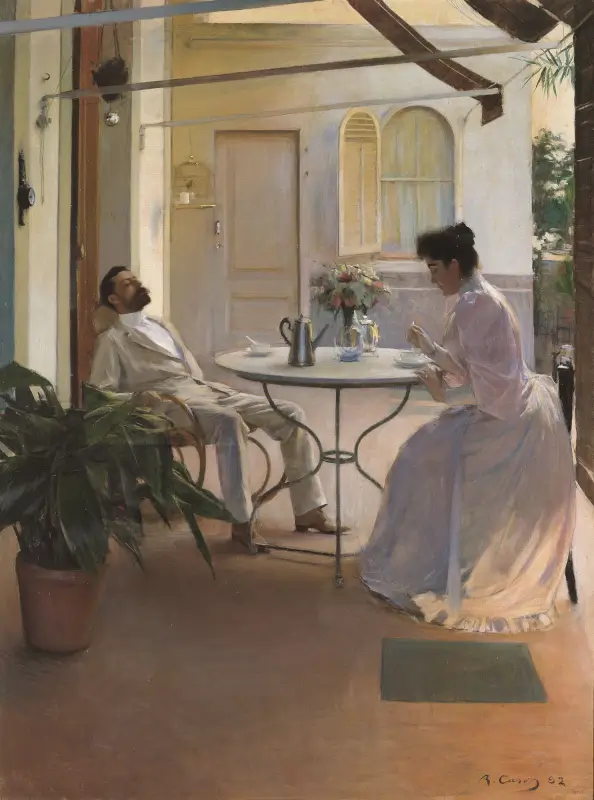 Open Air Interior - Ramon Casas