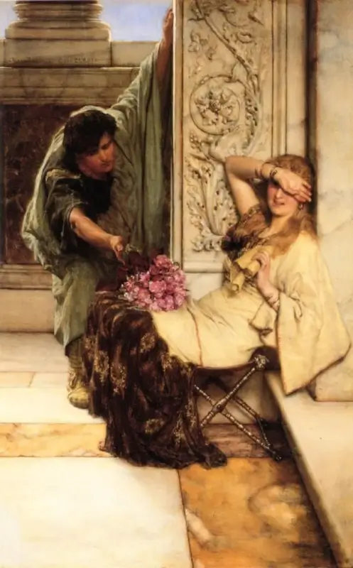 Shy- Sir Lawrence Alma Tadema