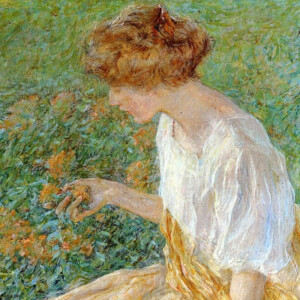 The Yellow Flower- Robert Lewis Reid