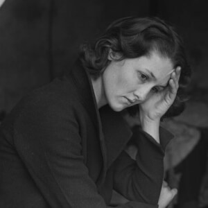 Sad daughter of unemployed Tennessee coal miner- Dorothea Lange (1936)