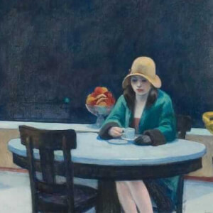 Edward Hopper, Automat, 1927.