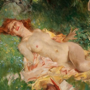 Nymphs in Summer - Howard Chandler